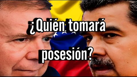 Tenemos Nuevo Presidente VENEZUELA ¿Quién tomará posesión?