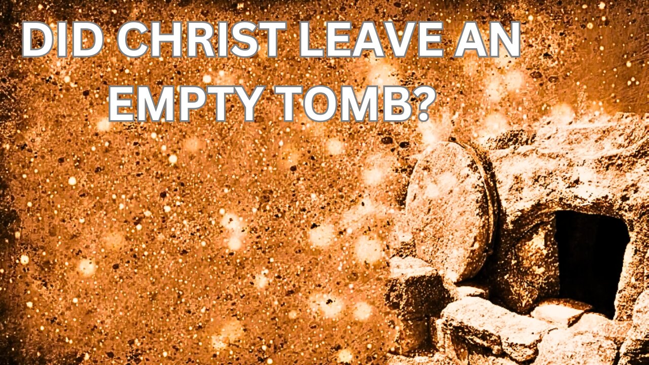 Christian Fundamentalists Say There Is Evidence Of The Empty Tomb, Jesus Christ's Resurrection?
