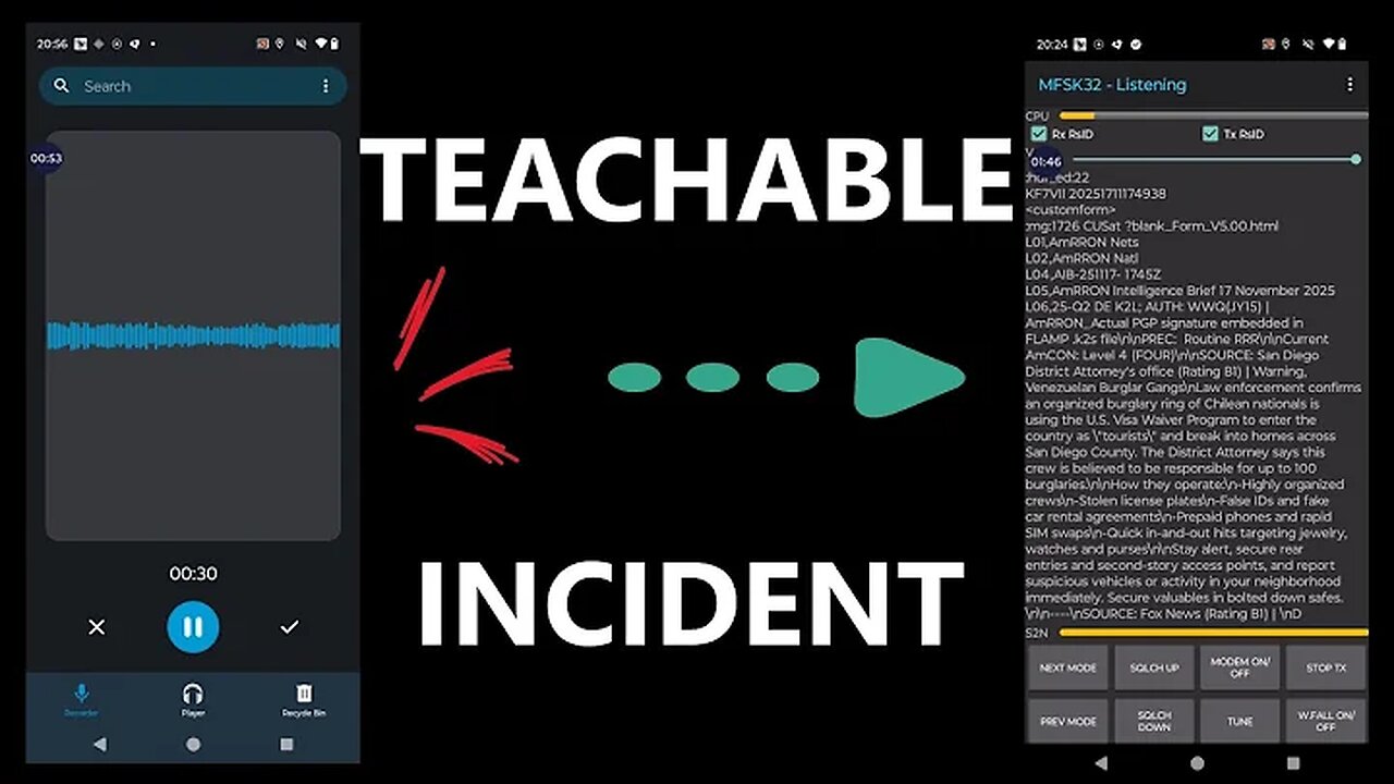 Teachable Moment AndFLMSG and Audio Capture Tutorial