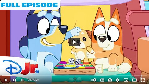 Bluey Full Episode _ Cubby _ S3 E38 _ @disneyjr x @BlueyOfficialChannel