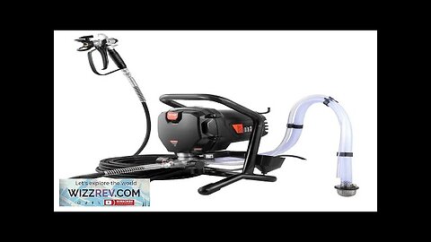 VEVOR Stand Airless Paint Sprayer 3000PSI 750W Efficient Electric Airless Sprayerfor Home Review