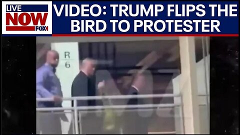 President Trump Appears to Flip the Bird to Heckling Michigan Plant Worker 1.13.26