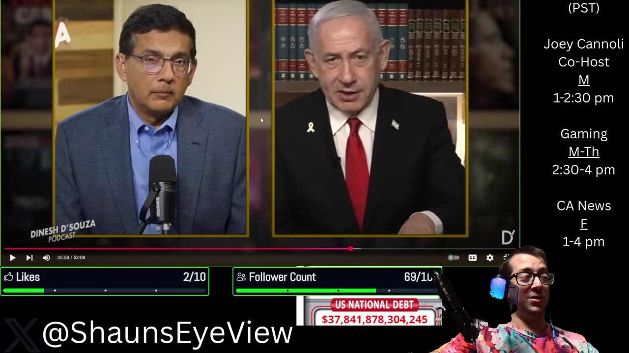 Dinesh D'Souza interviews Benjamin Netanyahu -- Watch and commentary