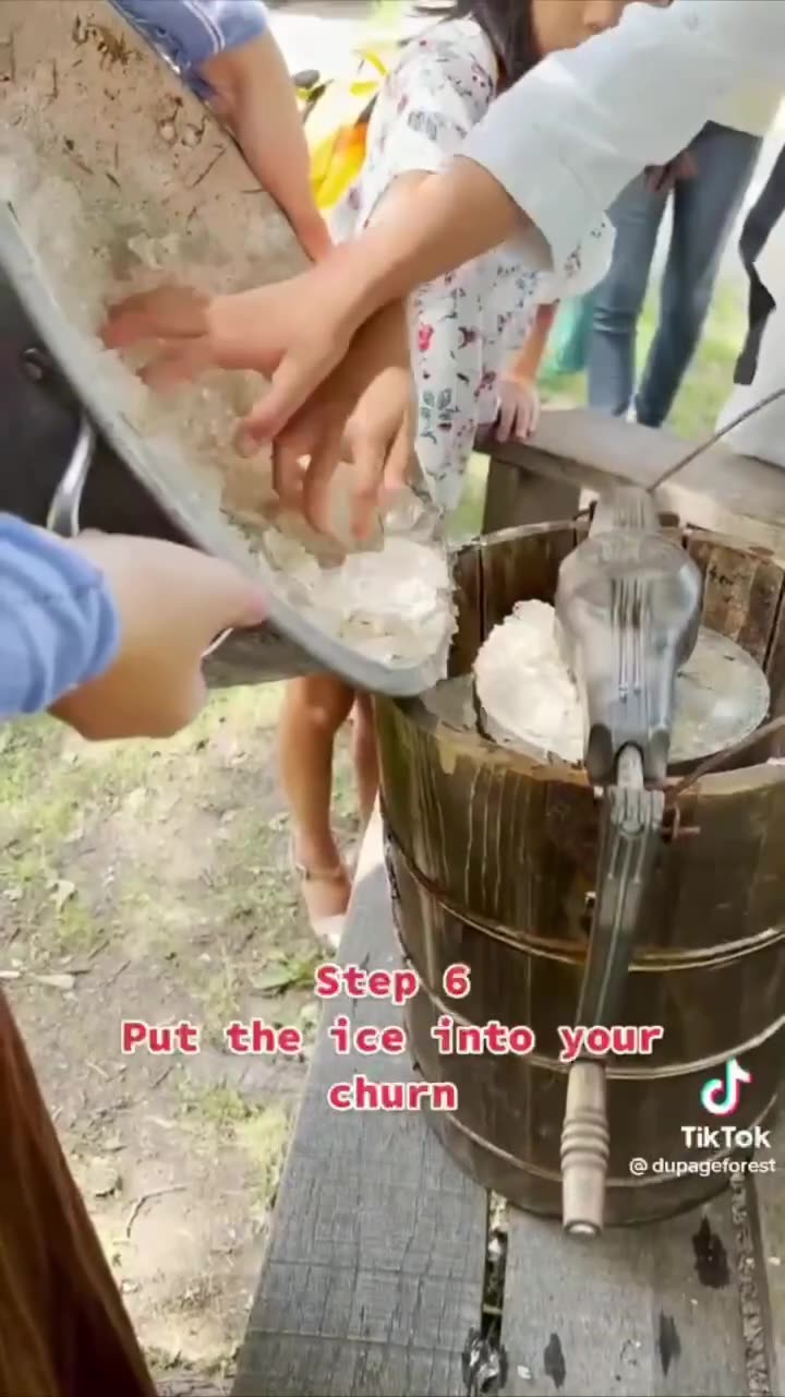 How Ice Cream was crafted in the 1890s