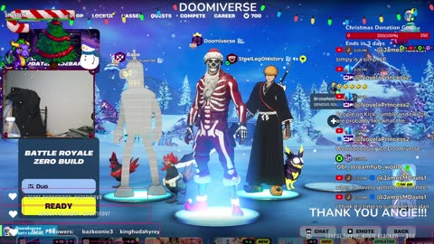 FORTNITE WINTERFEST IS HERE! 230+ CROWN WINS! HELP ME REACH 100 FOLLOWERS FOR CHRISTMAS!