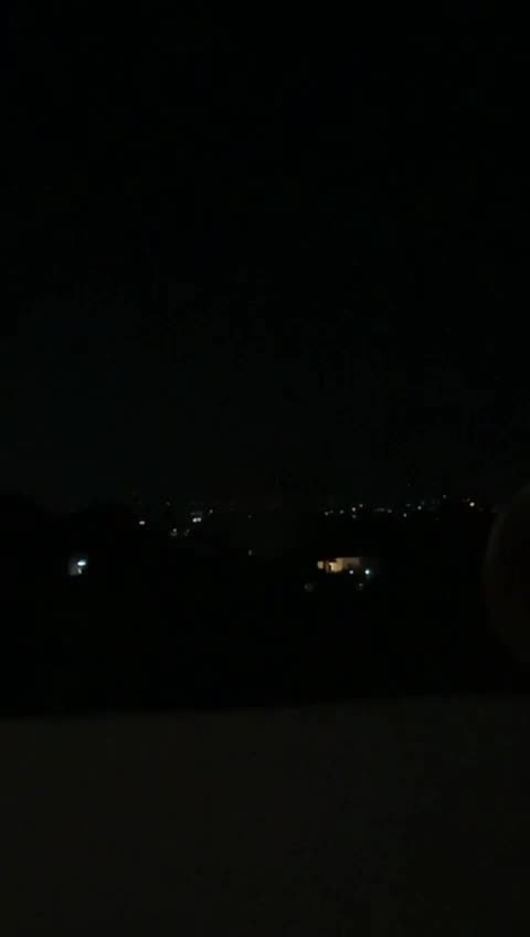 Israeli airstrikes hit the outskirts of Tebnine town in southern Lebanon