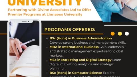 Empower Your Global Future at Linnaeus University with Divine Associates Ltd