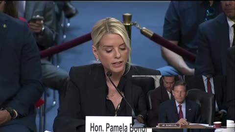Bondi Gives Zero F*cks About These Senators
