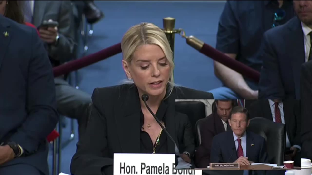 Bondi Gives Zero F*cks About These Senators
