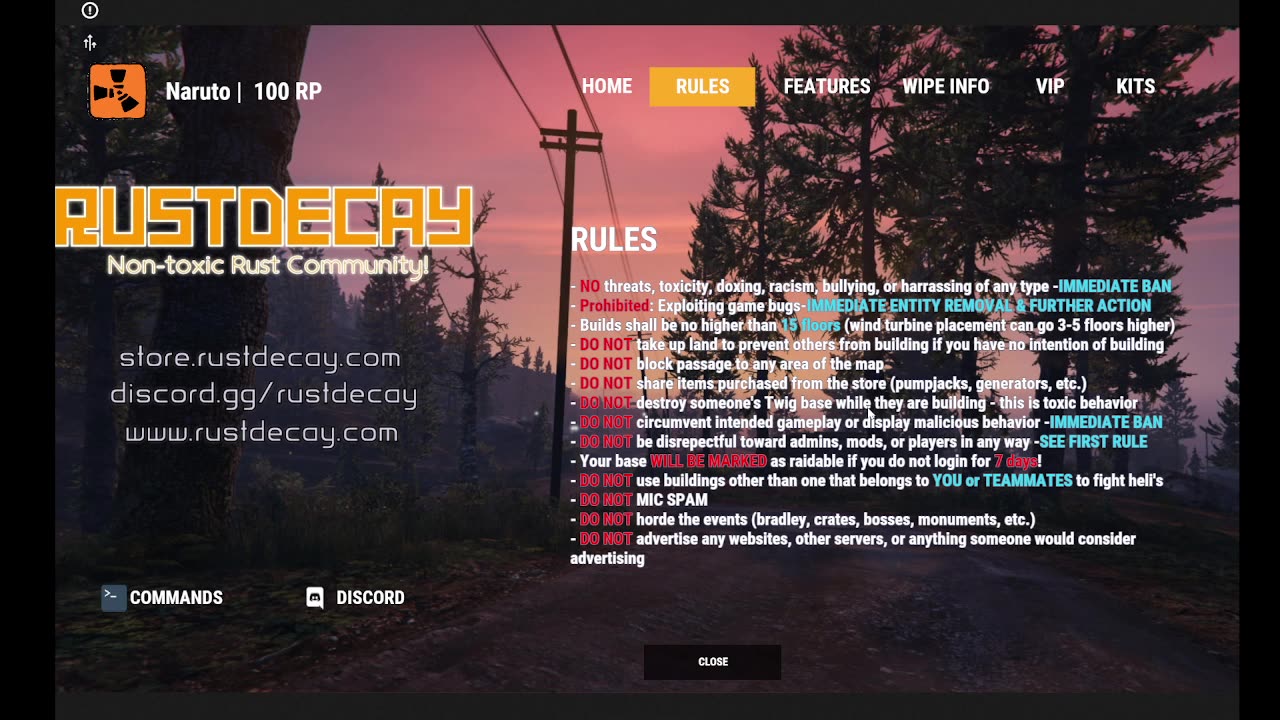Rust PVE