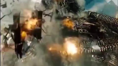 The robot is made of 77,000 moving parts - and some frames took up to 72 hours to render