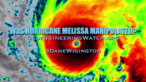 Was Hurricane Melissa Manipulated 90 Second Alert