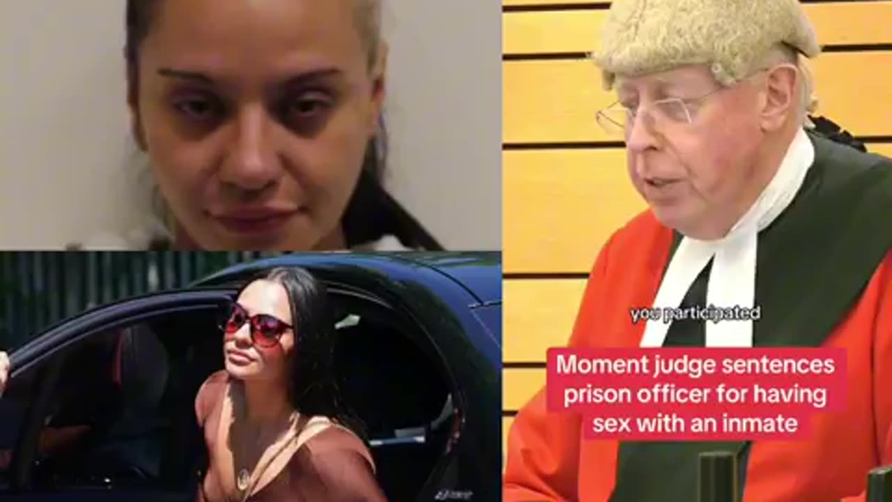 Female prison guard in UK gets sentenced to 15 months for having s*x with an inmate...