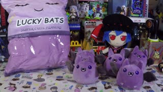 Aliexpress Lucky Bats plush bag and pillow - Purple flavor