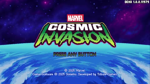 Trying out Marvel Cosmic Invasion demo