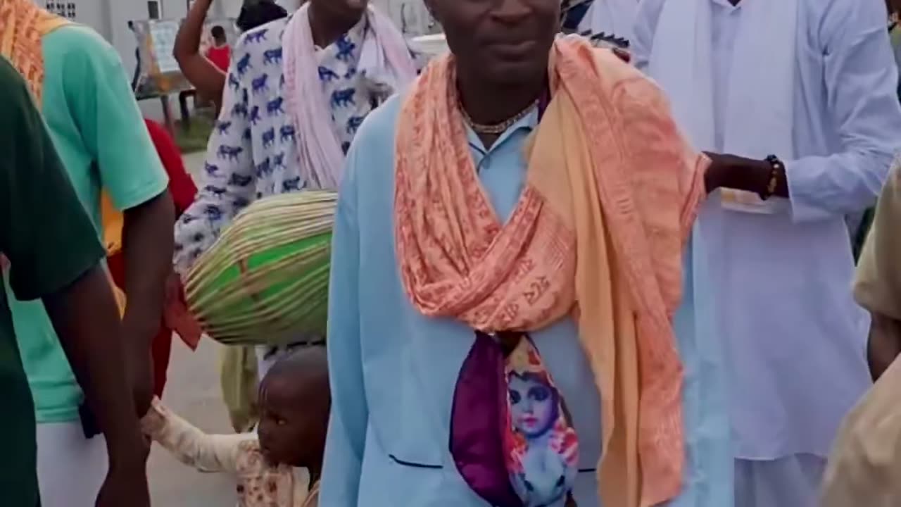 Harinam Sankirtan in Benin city, Nigeria March 2025