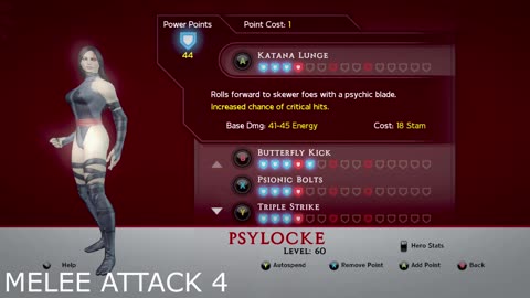 TGW: Ultimate Alliance 2 Psylocke Voice Lines PC