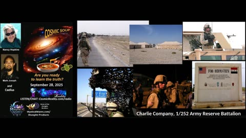 COSMIC SOUP 9/28/25 - Military Reveals from Vietnam to Iraq