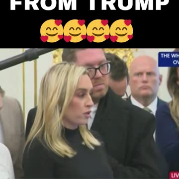 Trump displayed his CLASS!