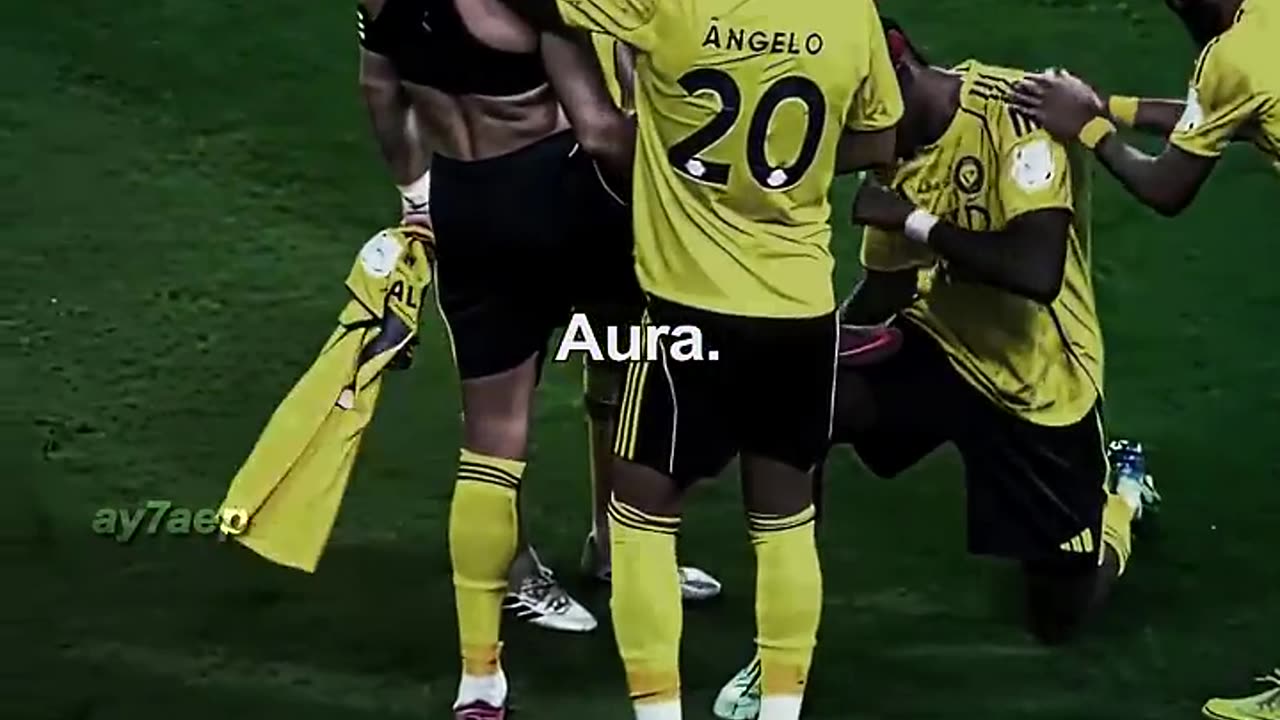 Ronaldo's aura is craze ❄ .....