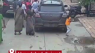 Ahmedabad Shock: Minor Boy Runs Over 3-Year-Old Girl — Child Miraculously Survives