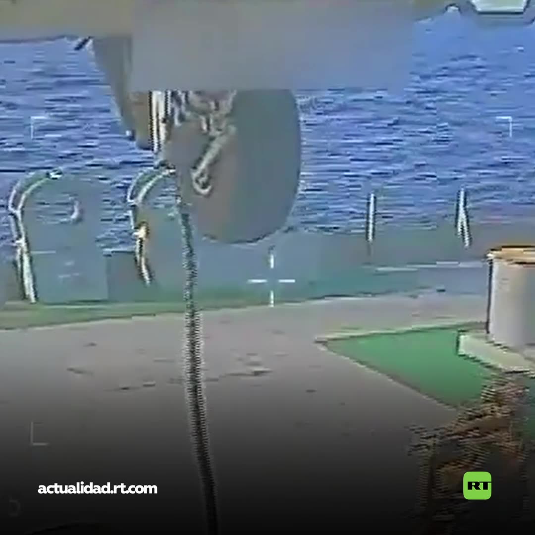 VIDEO del momento en el que EE.UU. incauta un petrolero frente a las costas de Venezuela