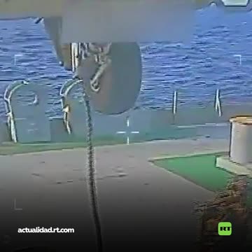 VIDEO del momento en el que EE.UU. incauta un petrolero frente a las costas de Venezuela