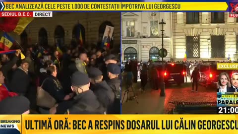 PROTESTS EXPLODE AS ROMANIA BLOCKS GEORGESCU’S CANDIDACY