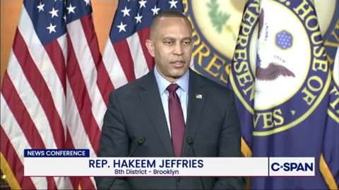 Hakeem Jeffries - Trump Bitched Out on Epstein Files