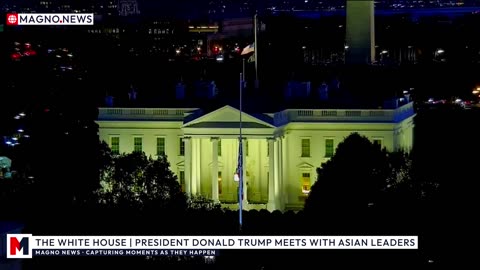 🇺🇸 President Donald Trump Meets with Asian Leaders on Trade and Security at The White House [LIVE]