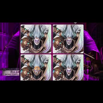 La Nueva MIniatura De Fulgrim en Warhammer 40k #warhammer #warhammer40k #español #shorts