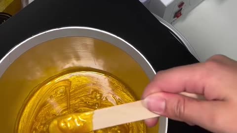 Arm Waxing with Sexy Smooth Golden Allure Hard Wax by @enhancedbydeaera