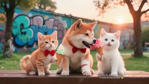 Shiba Puppy Hurt Paw and Bleeds From Skateboard Fall