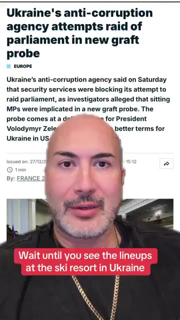 Ukrainian population right now is very very disappointed in him for not only that $100 million