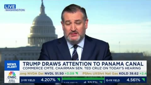 Ted Cruz lays out the facts on OUR Panama Canal. Time to act