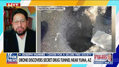 Officials uncover secret drug tunnel near border wall