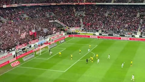 VfB Stuttgart vs Dortmund 3-3 (goal Tanguy Coulibaly)