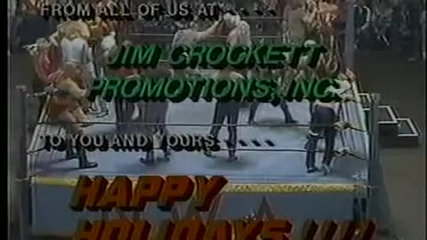 NWA JCP World Wide Wrestling Dec 28 1985