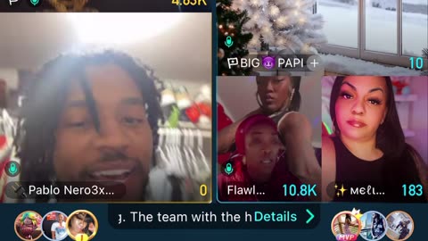 PABLO AND FLAWLESS BABY GET INTO IT LINED W SUAPBIHH AND PAPI BIGO LIVE