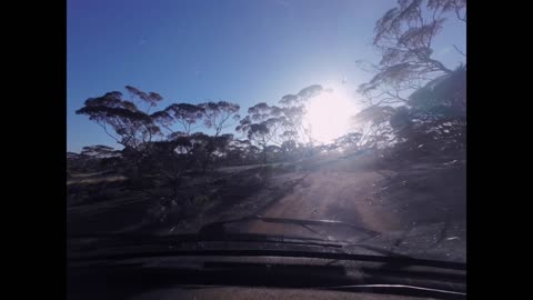 3 Minutes on the road from Belladonia to Mundrabilla WA
