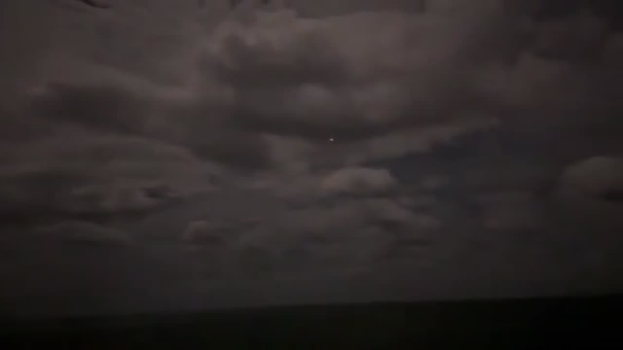 UFO Spotted Speeding Over the Ocean