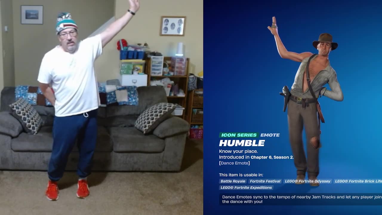 FFG Dance Fortnite Emotes Recording Session 20250712