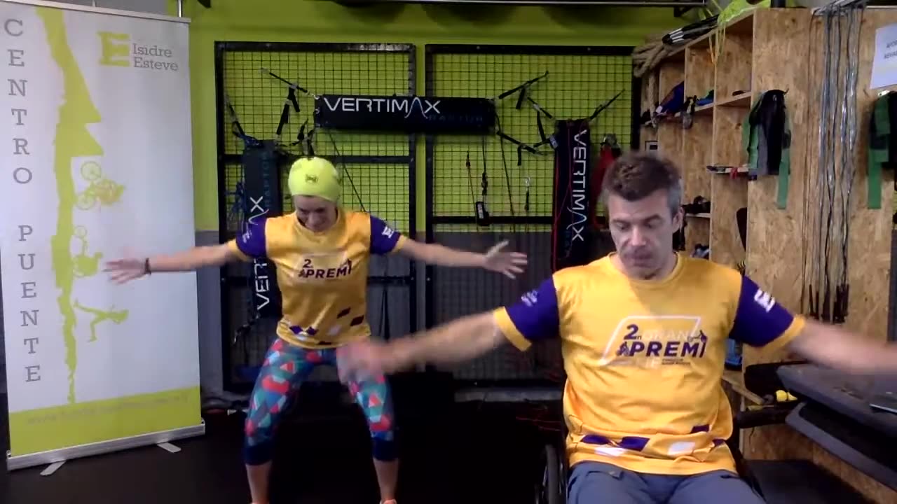 Centro PUENTE Virtual 👩‍🦽🏃💪 Clase en directo