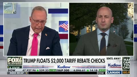 Stephen Miller confirms Trump plans on $2k checks to American people