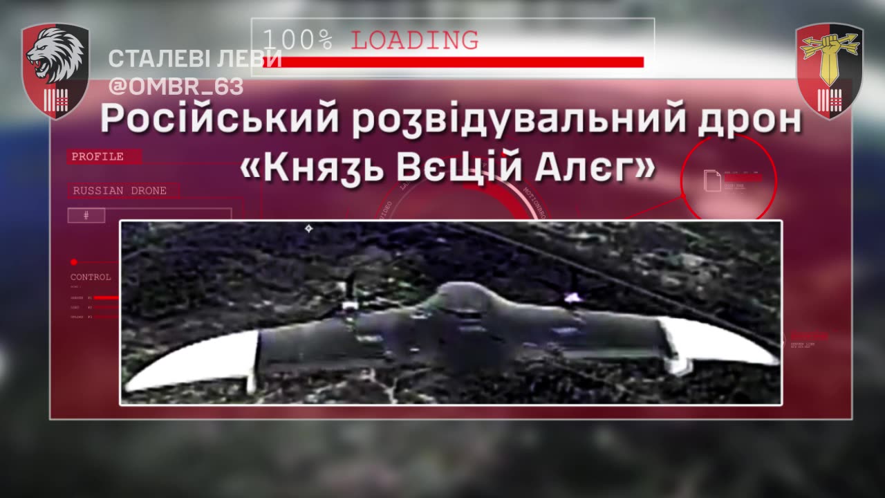💥 Destruction of Russian drone Knyaz Veshchiy Oleg In Lyman direction for the
