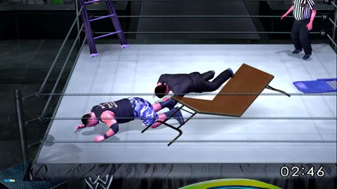 Buh Buh Ray dudley vs ERIC BISCHOFF |TLC |π🪜🪑 SmackDown Here Comes the Pain | # Buh buh cutter