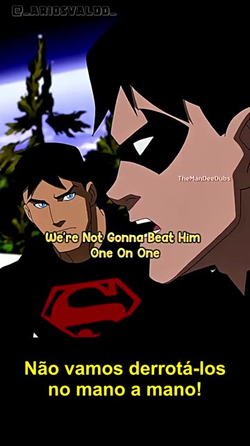 Justiça Jovem vs A Liga da Justiça com a mente controlada