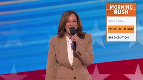 Former Vice President Kamala Harris says she may run for President again