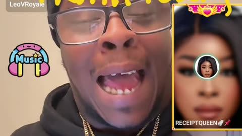 LEO VS RECEIPTQUEEN, DID LEO WANT TO EAT RECEIPTQUEEN YUSSY