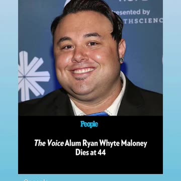 Rip to Ryan Whyte Maloney from alum from the voice rip to him 🙏🕊🪦🕯01/29/25